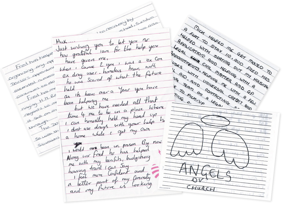 Letters from Angels of the Church tenants